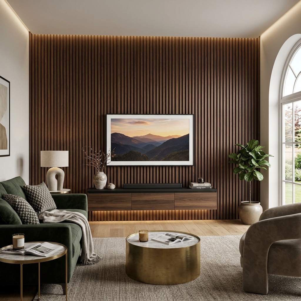 WPC Fluted Wall Panel
